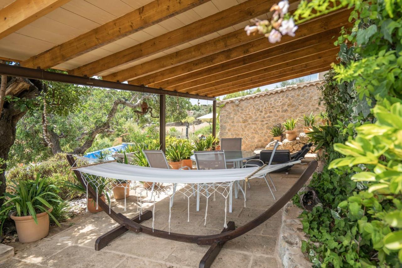 CAN PULIT - finca romántica para 2 con piscina y vistas en Selva Mallorca Selva (Mallorca) Exterior foto