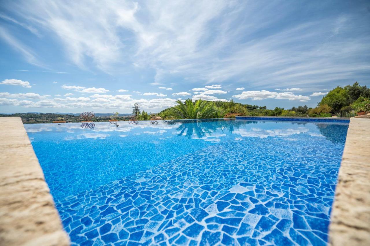 CAN PULIT - finca romántica para 2 con piscina y vistas en Selva Mallorca Selva (Mallorca) Exterior foto